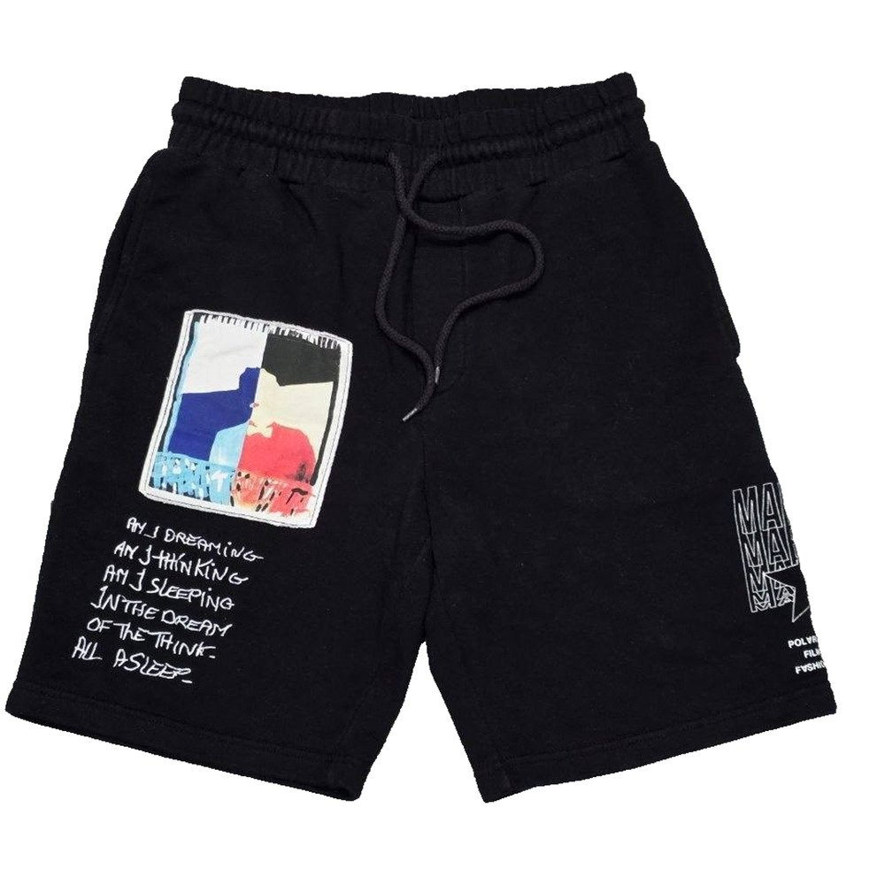 Forever 21 Maripol Custom stitches Y2K Designer graffiti Shorts Small A005373 - Picture 1 of 7
